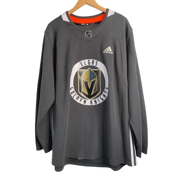 Adidas Vegas Golden Knights Original NHL Jersey Size 54 XL release 2017 EUC 8947 - Picture 1 of 6